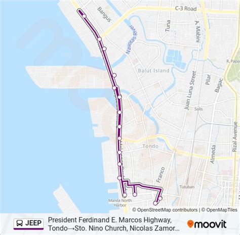 SM Megamall to President Ferdinand E. Marcos Highway, Tondo.